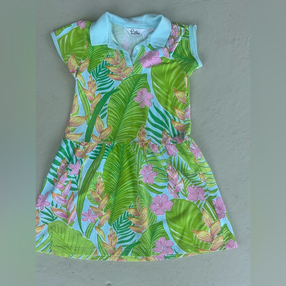 Vintage Girls Lilly Pulitzer Polo dress
